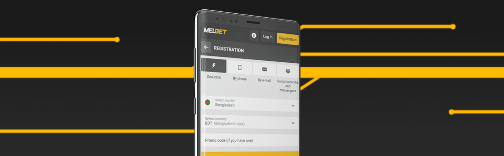 You can create account in melbet app very fast